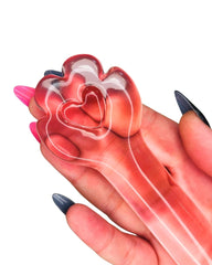 Paws on Entry : Pink Glass