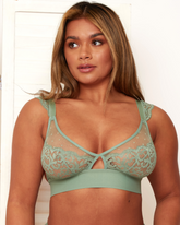 Kaitlin Bralette : Basil Green