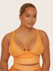 Gia Bralette : Sunburst Orange