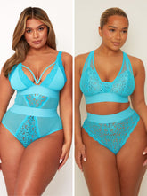 Tutti Threesome Lace : Bluebird Blue