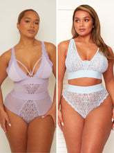 Tutti Threesome Lace : Blue Lavender