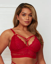 Brooke Bralette : Raspberry Red