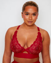 Julisa Bralette : Raspberry Red