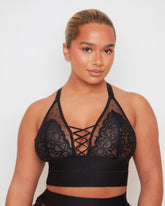 Maya Bralette : Midnight Black