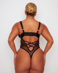 Stormy Bodysuit : Midnight Black
