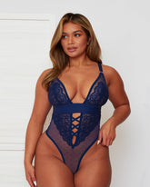 Stormy Bodysuit : Oceanic Blue