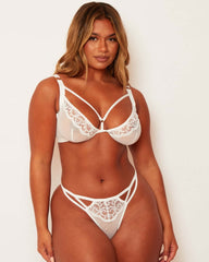 Artemis Bra & Brief Set : Ice White