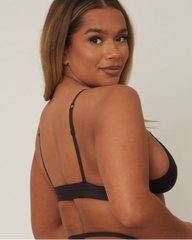 Billie Bralette : Jet Black
