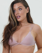 Billie Bralette : Mauve Pink