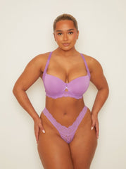 Daley Lace T-shirt Bra : Amethyst Orchid