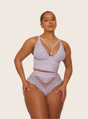Gia Bralette : Soft Lavender