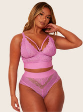 Gia Bralette & Brief Set : Pillow Purple
