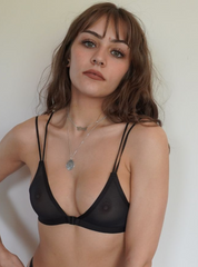 Bralette Indie: Jet Black