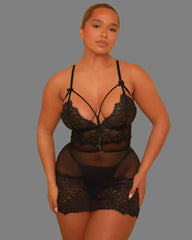 Kanika Dress : Onyx Black