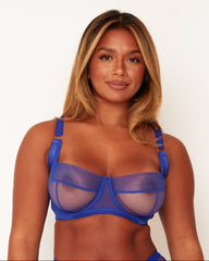 Raya Bra Bundle : Black & Cobalt