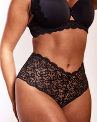 Venus comfy and cute brief shorts in midnight black