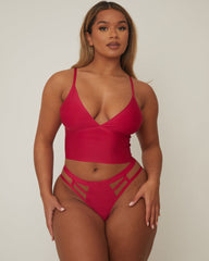 Bobby Bralette : Very Cherry