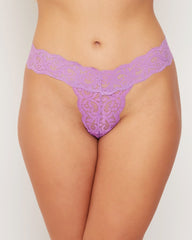 Celeste amethyst sexy lace thong