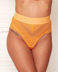 Beautiful Francine sunburst orange thong