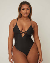 Perrie Bodysuit : Jet Black