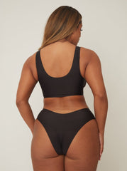 Stevie Twin Pack Bralette: Black & Blush