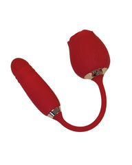Red silicone personal toy 