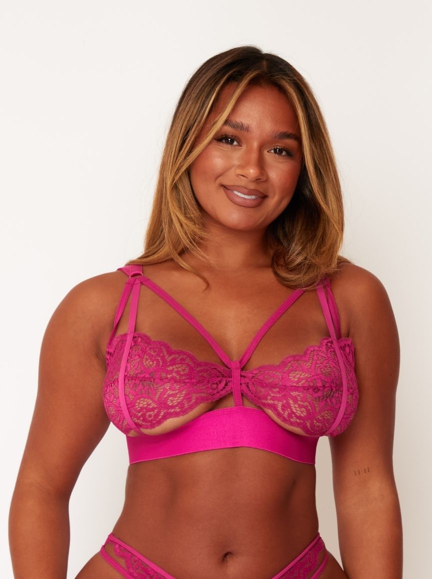 Kennedy Bralette : Magic Magenta