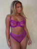 Raya Balcony Bra : Vamp Purple