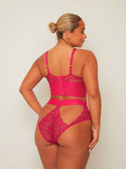 Victoria Bralette : Very Cherry
