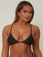 Billie Bralette : Jet Black