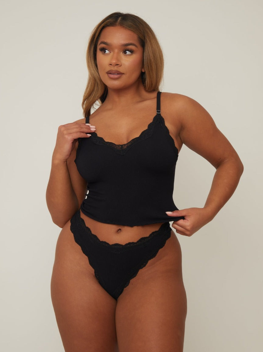 Blair Bralette : Jet Black