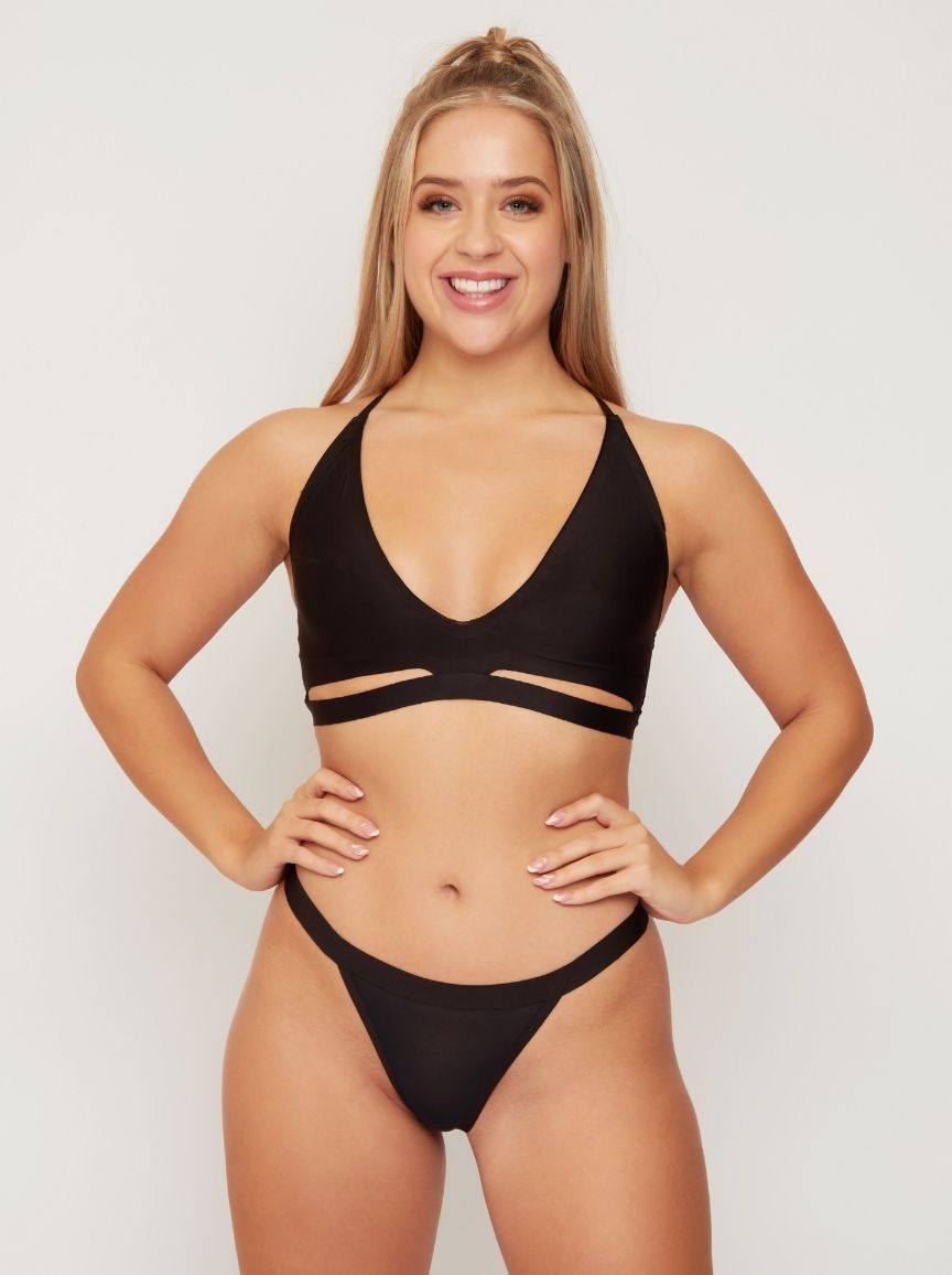 Blake Bralette : Jet Black